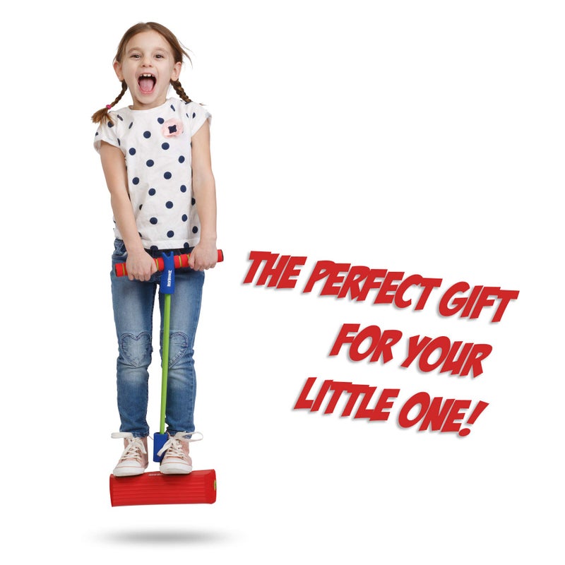 New Bounce Pogo Stick for Toddlers - Foam Jumper for Age 3 4 5 6 7 8 - Outdoor Jumping Toys - Birthday Gift for Toddler Girls and Boys - Image 2